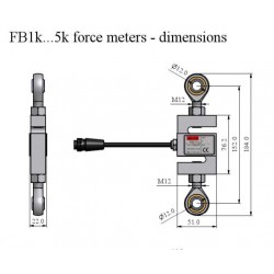 Dinamometro PCE-FB 5K