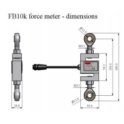Dinamometro PCE-FB 10K