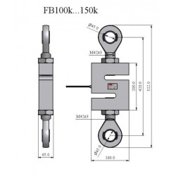 Dinamometro PCE-FB 150K